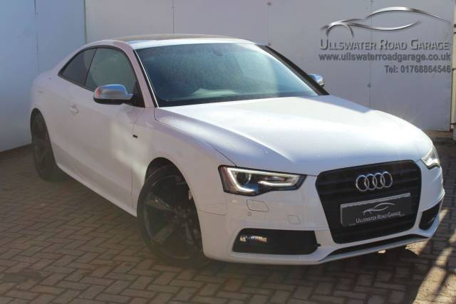 Audi A5 1.8T FSI Black Edition 2dr Coupe Petrol WHITE