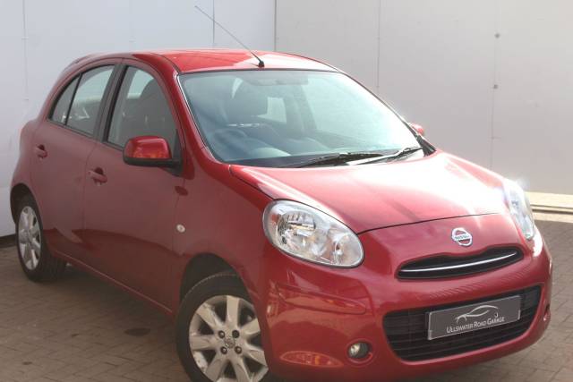 Nissan Micra 1.2 12V Acenta CVT Euro 5 5dr Hatchback Petrol Red