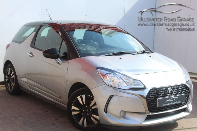 DS AUTOMOBILES DS 3 1.2 PureTech 82 Chic 3dr Hatchback Petrol SILVER