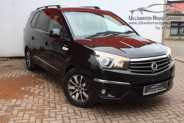 SsangYong Turismo 2.2 ELX 5dr Tip Auto 4WD MPV Diesel BLACK