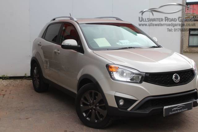 SsangYong Korando 2.0D 60th Anniversary Edition T-Tronic 4WD Euro 5 5dr SUV Diesel White
