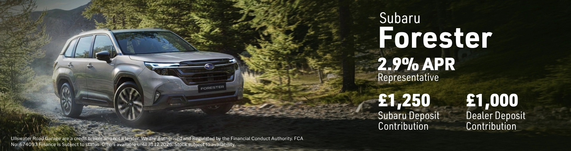 Subaru Forester PCP
